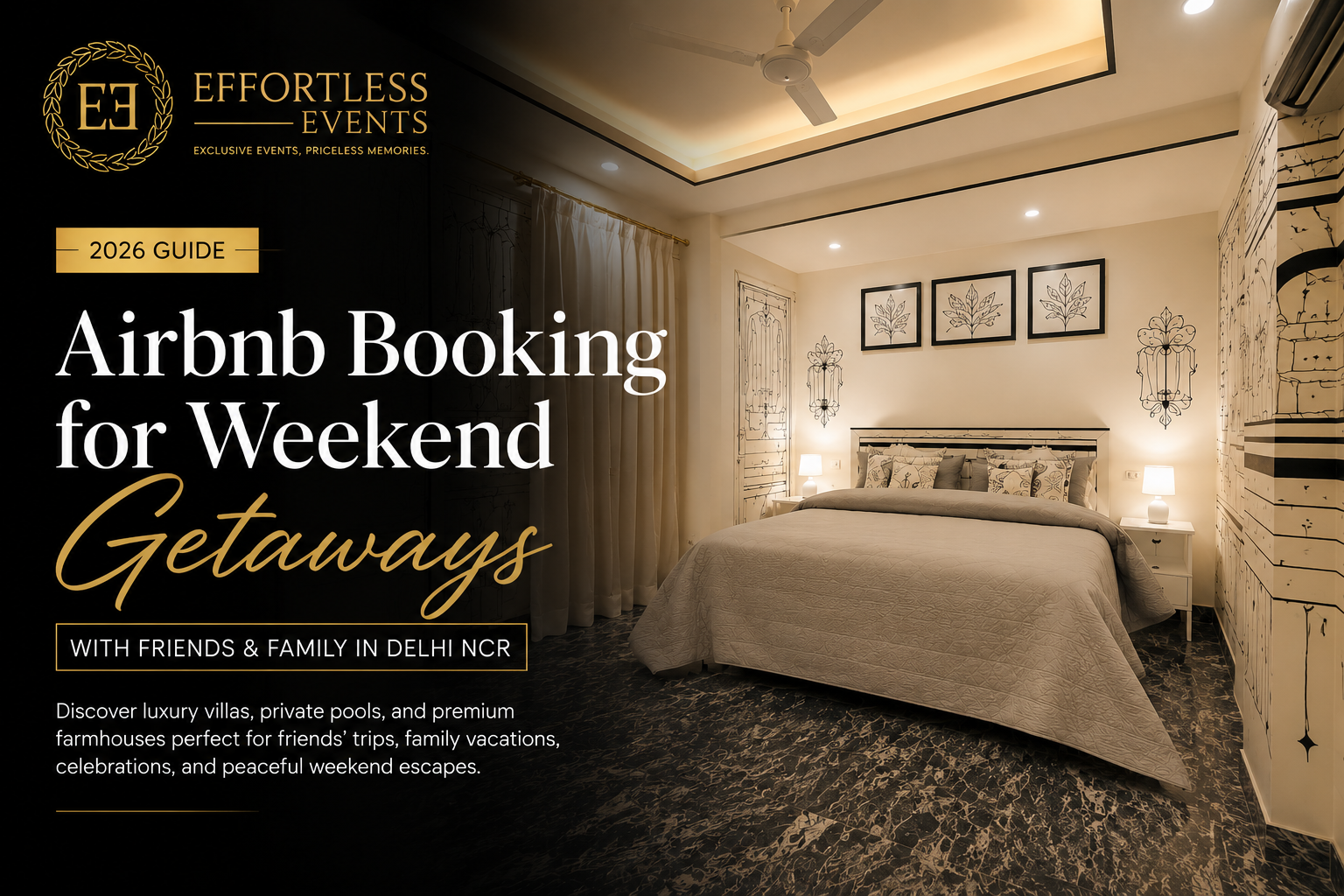 Airbnb Booking for Weekend Getaways in Delhi NCR