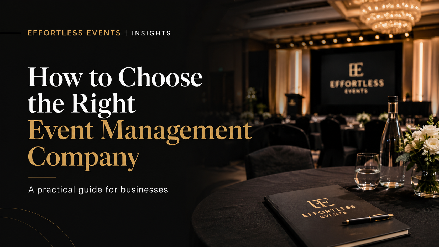 How to Choose the Right Event Management Company for Your Business
